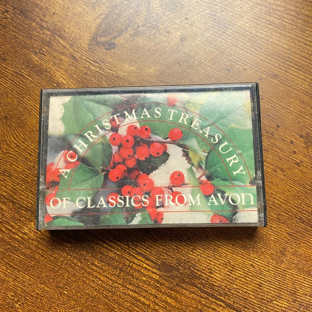 Avon Christmas Treasury of Classics Cassette RCA Holiday Music Vintage Tape 1985